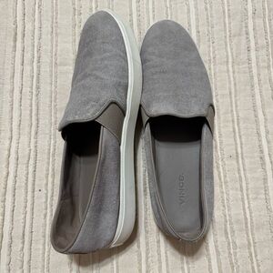 Vince Gray Slip on Sneakers